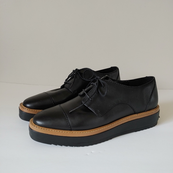 Nine West Vada Platform Oxford Shoes Size 8 Black - Picture 6 of 16